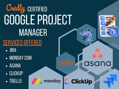 Digital Project Manager expertise in Monday.com, Asana, ClickUp