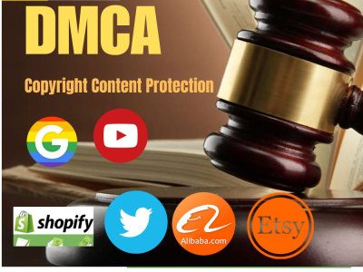 Removal of copyright infringement  under DMCA takedown