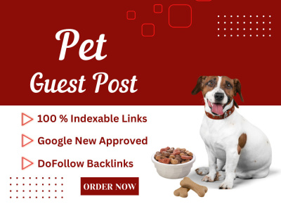 Pet guest posts with dofollow backlinks from high-traffic & authority blogs