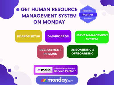 Human Resource Management Solution built on Monday.com