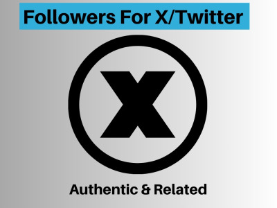 Authentic and Real Twitter/X Followers