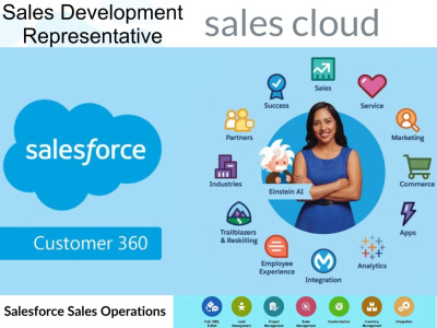 Salesforce Sales Rep-Agent CRM Operations, SDR Representative, Leads Closer