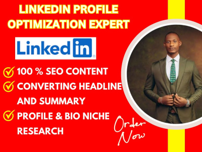 Optimized linkedin profile for job success, skills endorsement or recommend