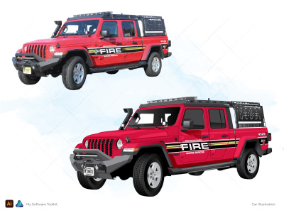 A high quality Car Vector Illustration.