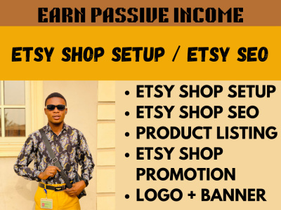 Etsy shop setup & etsy product etsy listing etsy digital product, etsy SEO