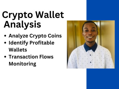 Cryptocurrency Wallet Analysis for any Crypto Coin