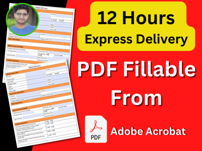 Professional Fillable PDF Forms within 24 Hours.