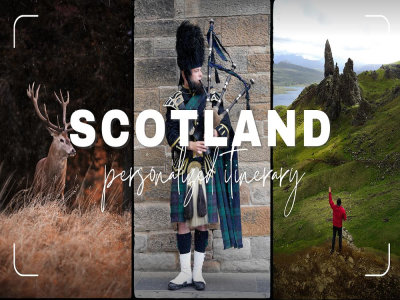 Your personalized travel itinerary to scotland