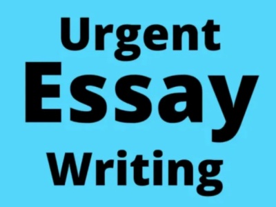 Any type of essay within a shortest time possible