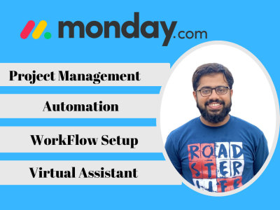 Virtual assistant skilled in using Monday.com for project management