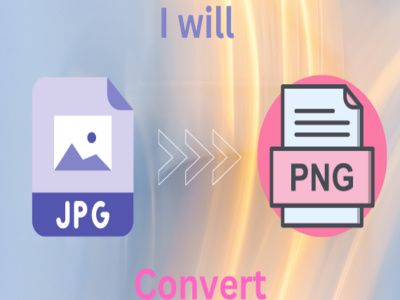 Jpg to png converted file