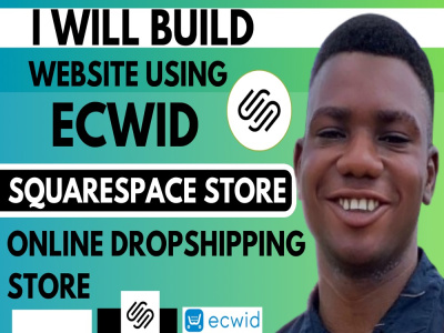 Ecwid SquareSpace online products website store design developer expert