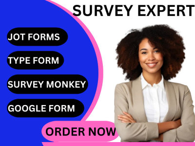 Responsive online survey on google forms jotforms typeforms survey monkey