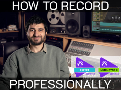 Lessons on how to record professionally. Get high quality productions!
