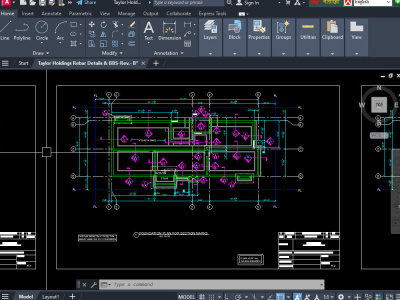 Rebar shop drawing rebar takeoff and bar bending schedule