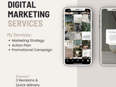 Marketing management and branding services