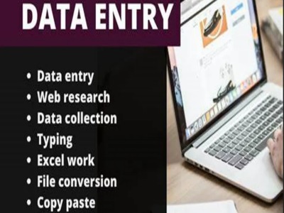 Service for data entry, data mining and writing and editing.