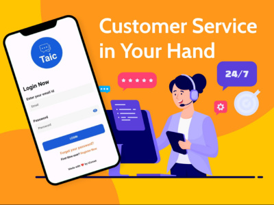 Customer Chat Support App - Android & iOS