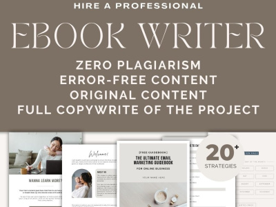 20k words on any ebook topics, self-help/wellness, Amazon Kindle books