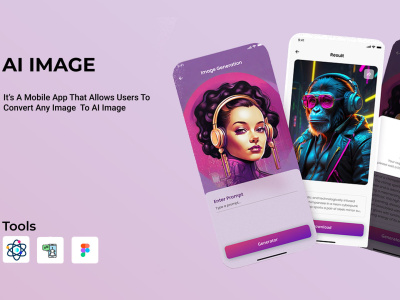 A AI Image Generator Mobile App | Upwork