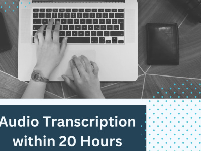 Your audio transcribed within 24 hours.
