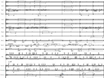 The best engraved Sheet music (in the latest Sibelius/Dorico/MuseScore)
