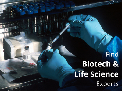 A list of experts in medtech, biotech, and life sciences