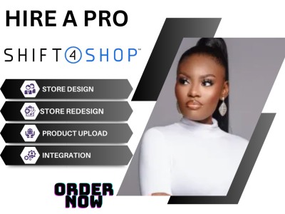 A converting Shift4shop, Bigcommerce, Big Cartel, Ecwid E-commerce Store
