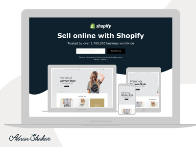 Shopify Developer, Shopify Store, Landing Page, Shopify Dropshipping