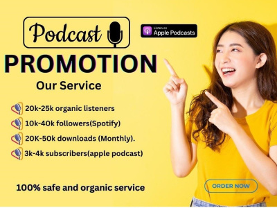 Promote your podcasts and increase audience and downloads