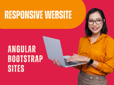 Responsive Website: Custom Angular & Bootstrap Sites | E-commerce and ...