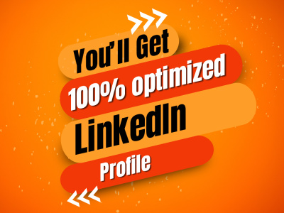 A 100% optimized LinkedIn profile specified to your Job or Industry