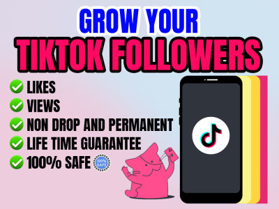 Organic TikTok Followers, Likes, Views | TikTok Marketing expert