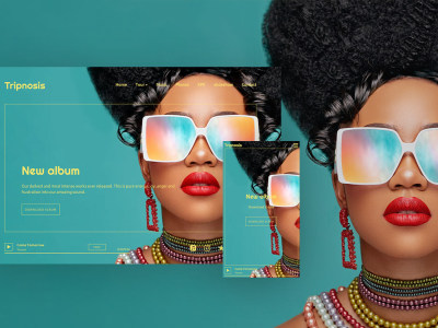 A Bandzoogle Landing page, Bandzoogle Music Website, Podcast Website