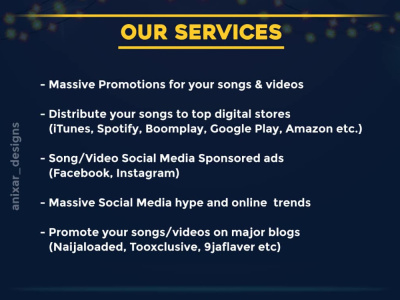 A Fantastic Website look and Mouth watering Promotion