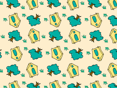 A Beautiful seamless pattern design for textile, home decor, stationary