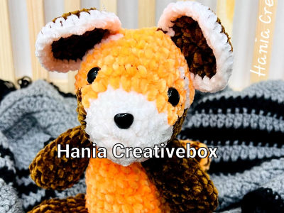 Crochet Amigurumi pattern with step by step pictures and final pictures