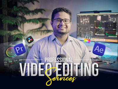 Professional Video Editing in premiere pro and adobe after effects