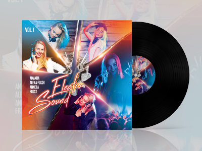 A beautiful album cover, mixtape, single, ep, podcast & CD cover design