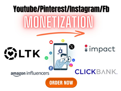 Your Social Media following, YouTube videos and Traffic Monetized