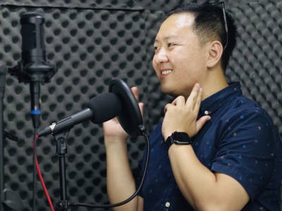 High-quality Khmer voiceover recording