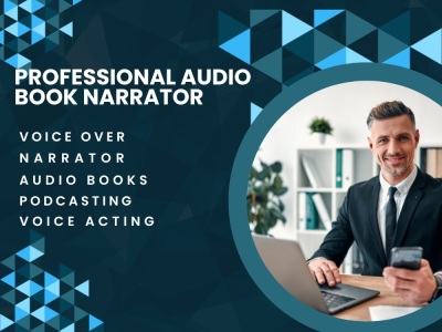 A natural, conversational narrator for your audiobook and more...