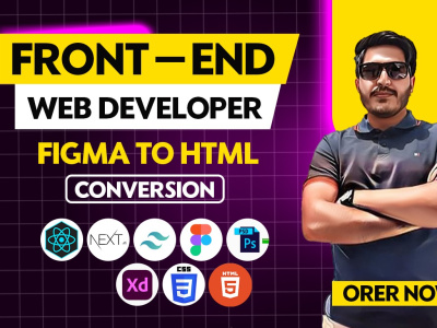 Figma to NextJs | ReactJs Tailwind CSS Front End Developer | Upwork