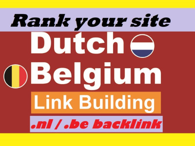 High DA DR Belgium Dutch link pyramid Netherland belgian backlink building