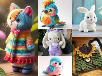 A detailed amigurumi crochet patterns with picture tutorials and video