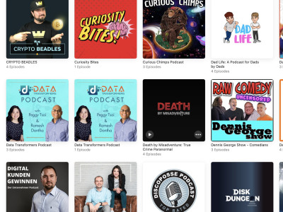 Organic apple podcast promotion and get more downloads