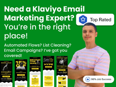 Klaviyo Email Marketing For Your Brand (Flows, Campaigns, Strategy...)