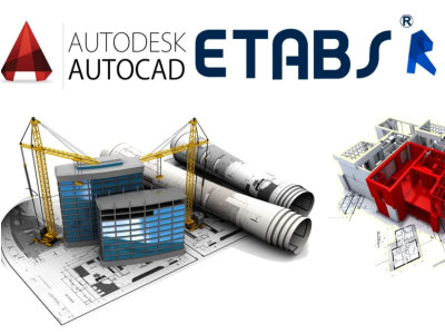 Structure design and analysis using AutoCad, Etabs, SAP2000
