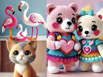 A detailed step by step crochet written pattern and amigurumi designs