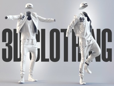 3d Clothing Mockups, Photorealistic apparel design, 3D mockup